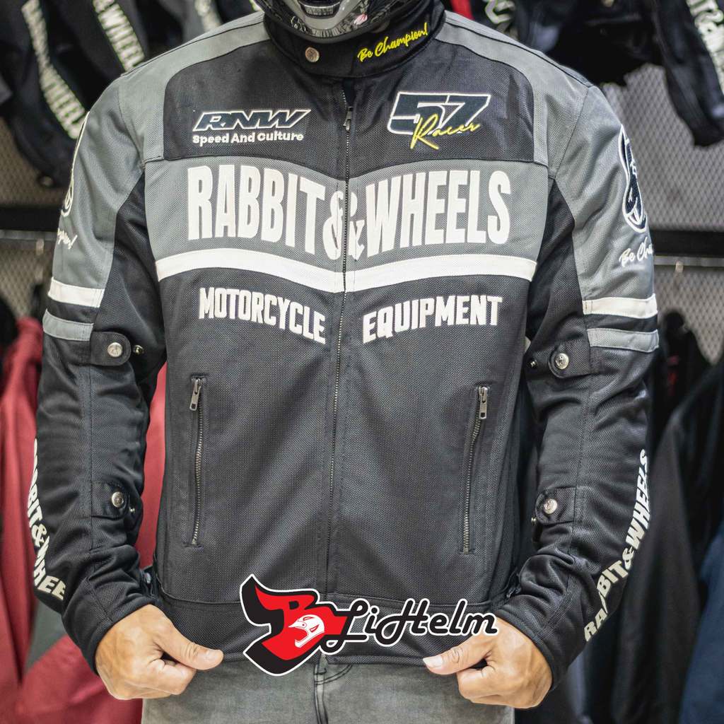 LEGACY GREY Motorsport Jacket - RABBIT AND WHEELS