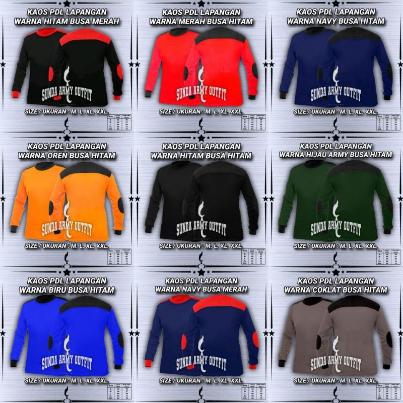 GROSIR KAOS LAPANGAN SECURITY BAJU KAOS PDL LAPANGAN SATPAM / KAOS PDL LAPANGAN SECURITY / KAOS LAPA