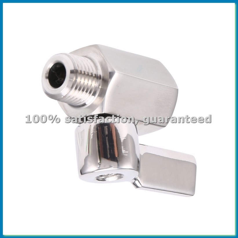14inch 304 Stainless Steel Mini Ball Valve,Female NPT X Male NPT Thread, ShutOff ValveABFB