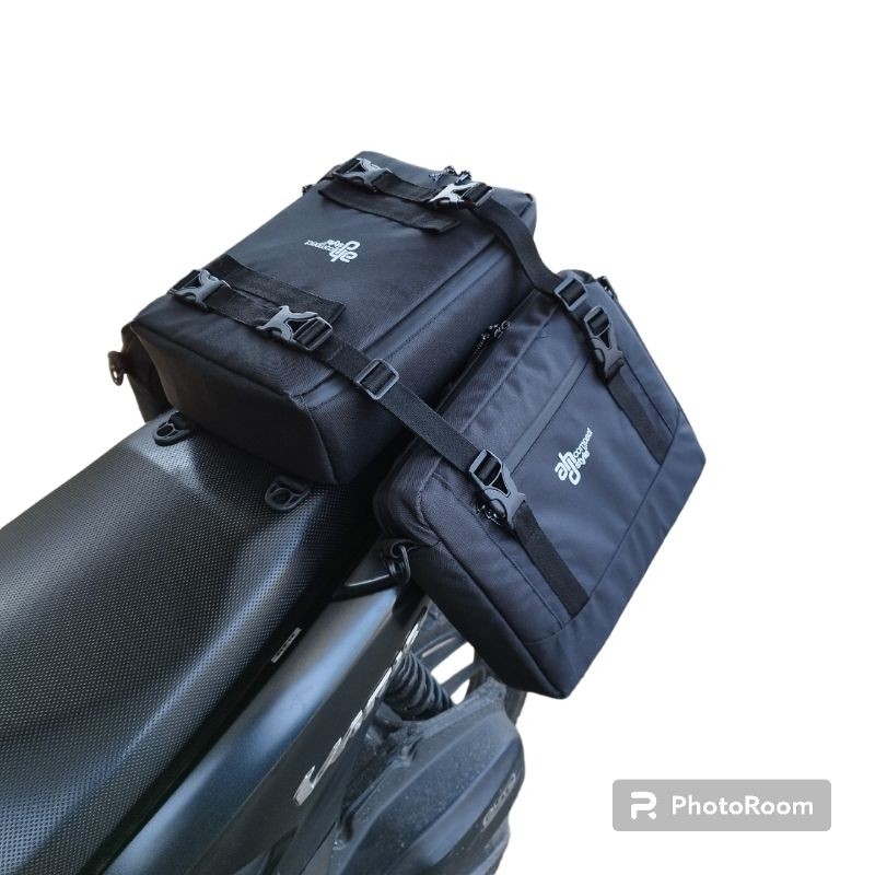 Tas Motor Touring Side Bag resleting waterproof