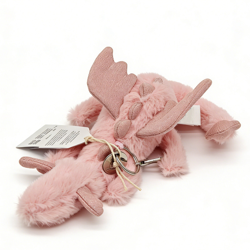 2026 NEW Dragon Plush Bag arm 50cm Malay Dragon Plush Toy Pink Snow Dragon arm Mata Dragon Toy White