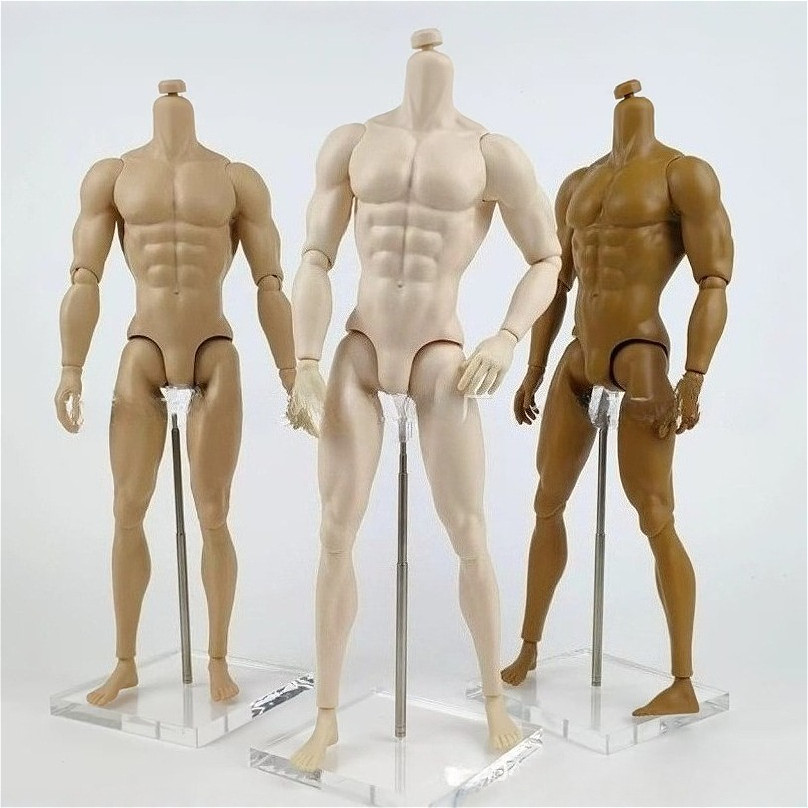 30cm Male Doll's Body for 1/6 FR Doll with White/ Normal/Tan Skin Doll  Toys Accessories