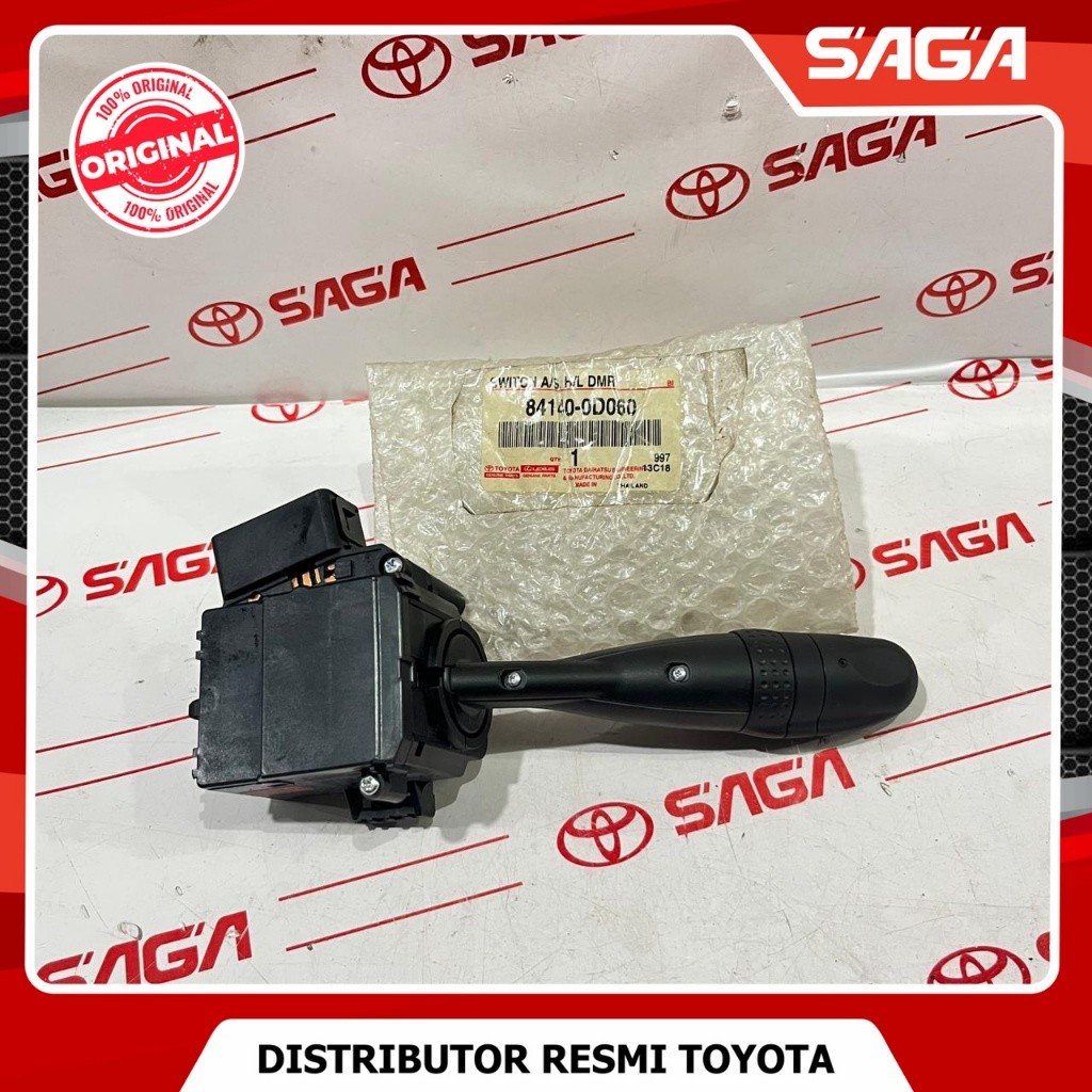 SAGA | Saklar Switch Headlamp Lampu Depan Vios Gen 1 2003-2006 Original Toyota 84140-0D060