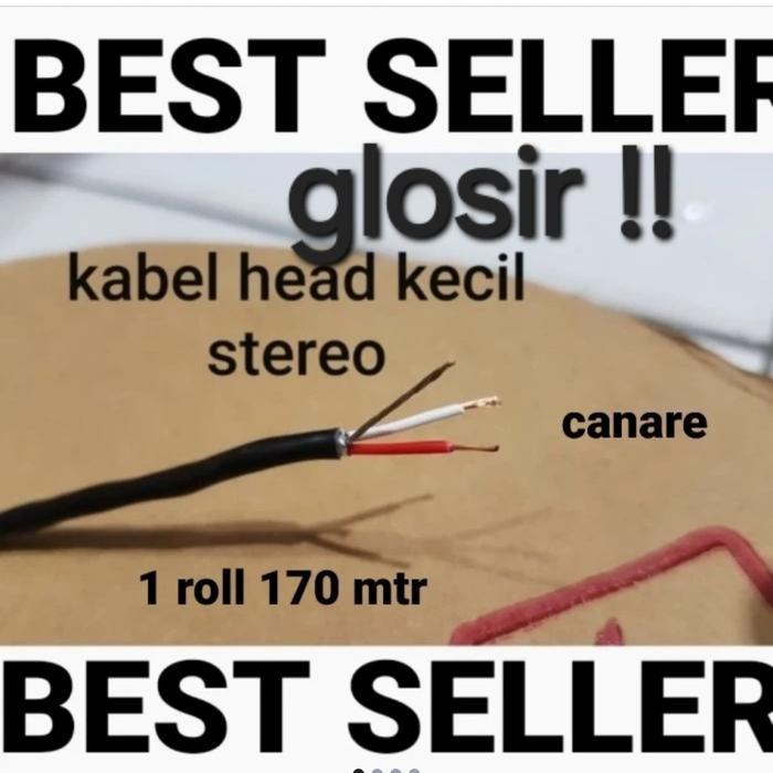 ( KABEL HEAD STEREO )             kabel anti noise  rakit mic potensio aux rca coaxial microfon The 