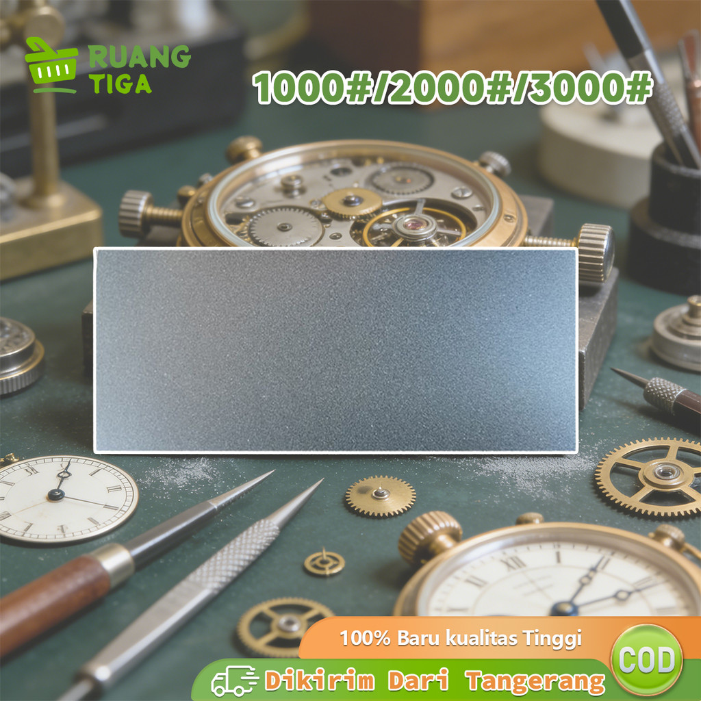 Diamond Sharpening Plate Grinding Blades Batu Asah Pengasah Pisau Poles 2000#/1000#/3000#