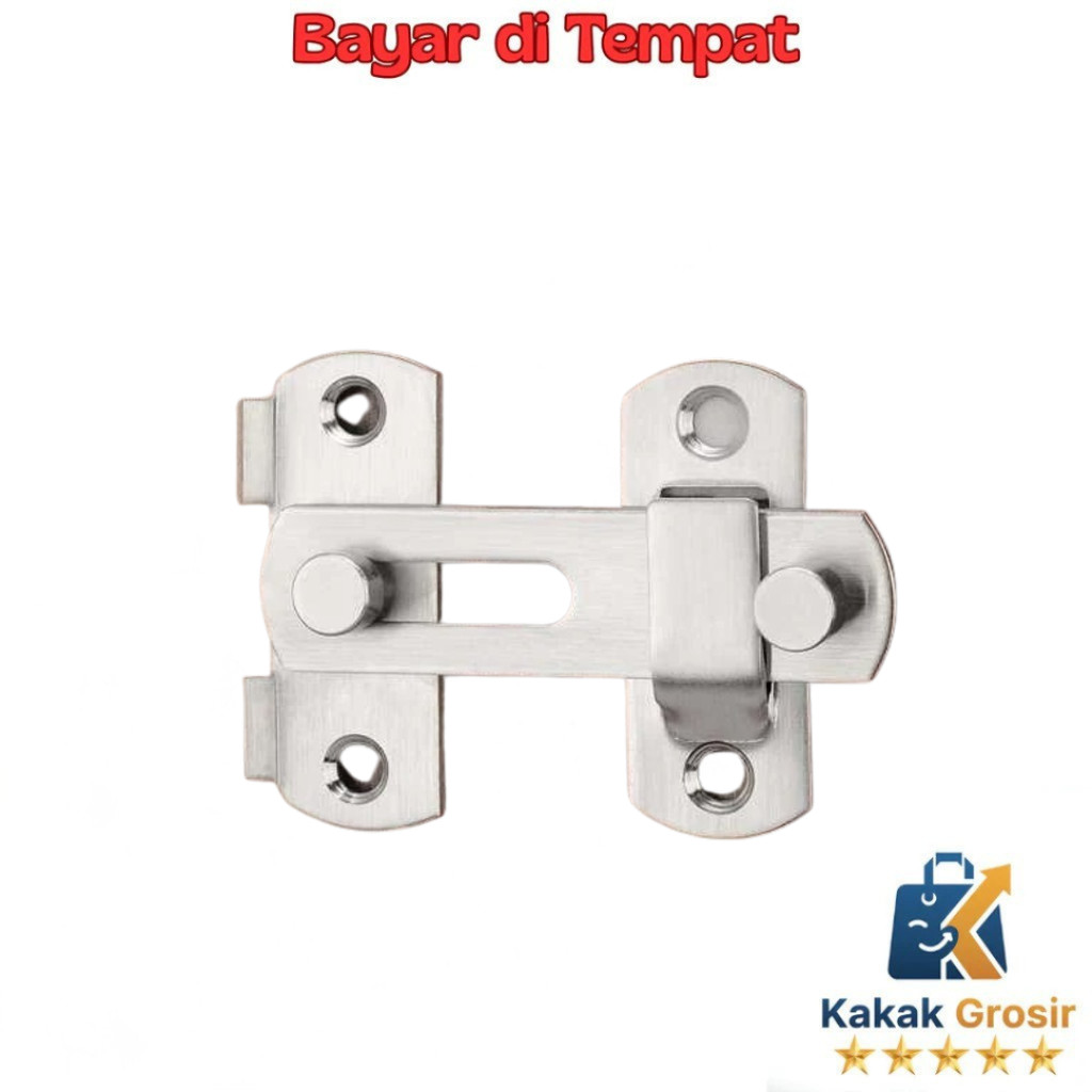 Grendel Kait Pintu Sliding Lemari Jendela Pintu Kamar Tidur
