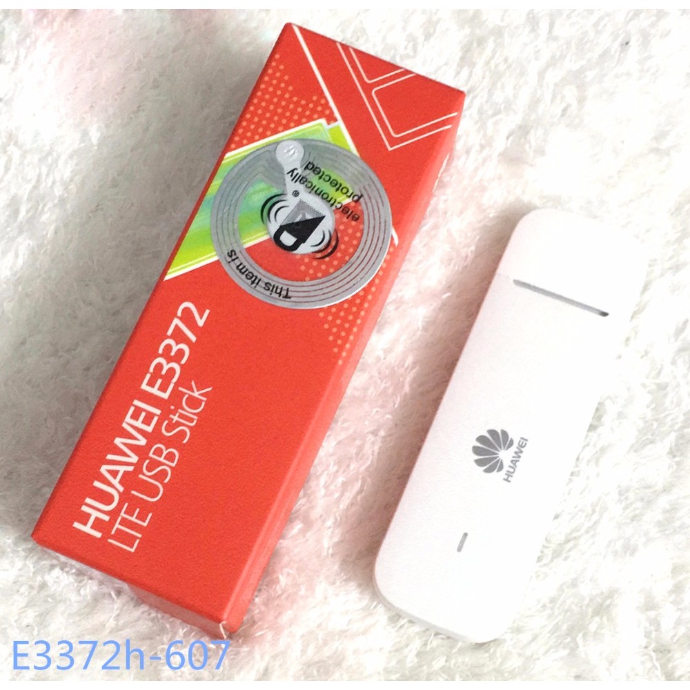 Unlocked Huawei E3372 E3372h-607 + 2pcs Antenna 4G LTE 150Mbps USB Modem 4G LTE USB Dongle USB Stick