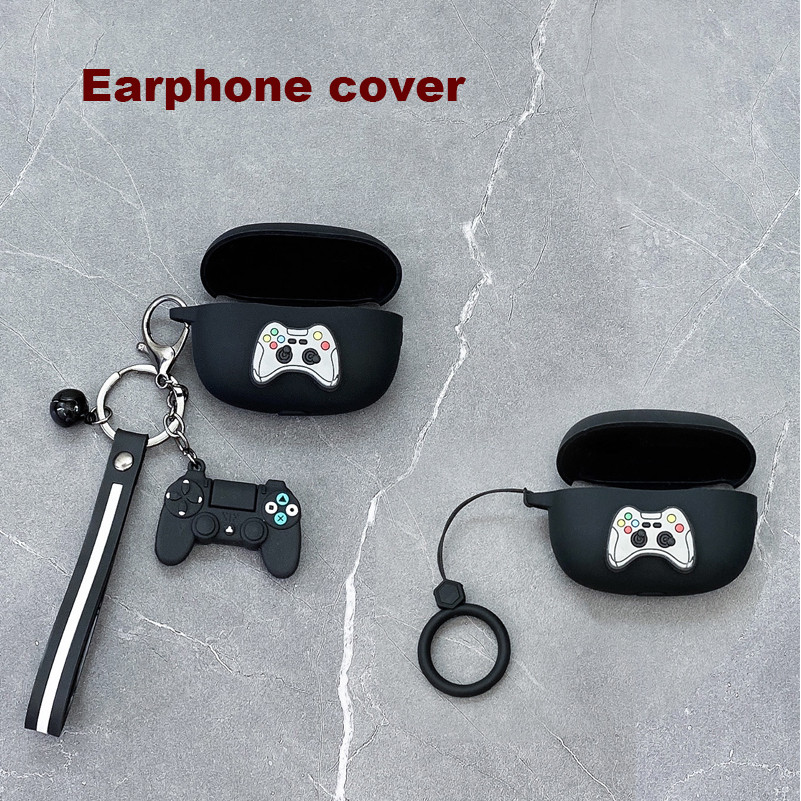 For anker SoundCore Life A3i / Note 3i / dot 3i Case funny cartoon Silicone Wireless Earphone cover 