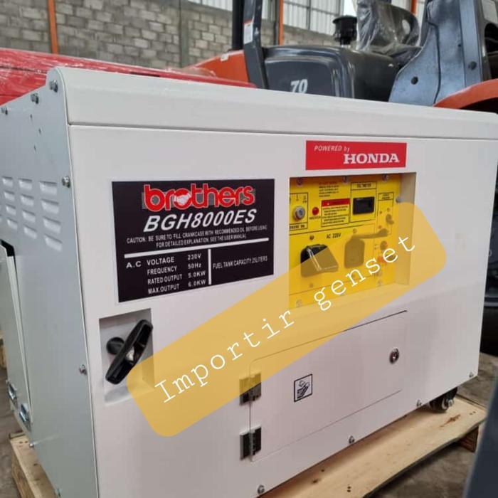 genset honda 5000 watt silent type max 6000 watt BGH8000ES