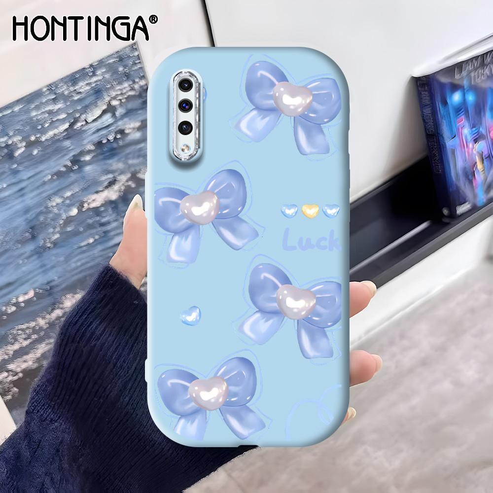 Hontinga Casing Hp Untuk Compitable With Samsung Galaxy A50 A50S A30S Silikon Cassing Softcase Bow L