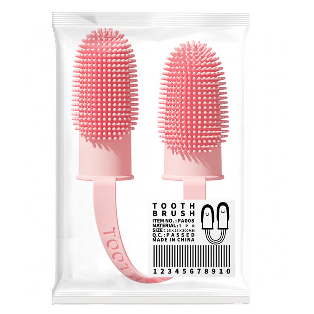 Dog Super Soft Pet Finger Toothbrush  Dog Tooth Brushing Kit Cat Toothbrush Dog Teeth dog cat Toothb