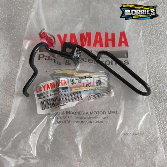 Bracket Breket Klem Selang Rem Depan Bagian Bawah Yamaha Mio Sporty Orbermutu