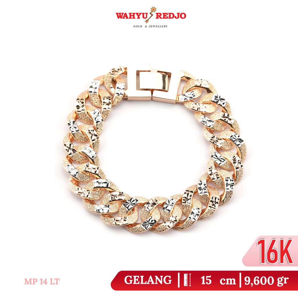 Gelang Hollo Emas LTS Kadar 16K Wahyu Redjo GL-16K-31130223-PMR
