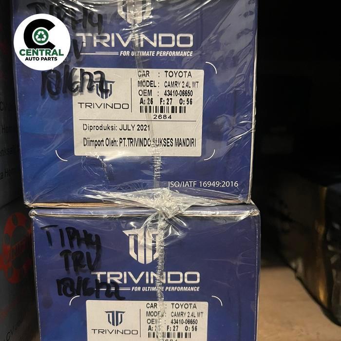 Cv joint luar camry 2400cc manual bermutu