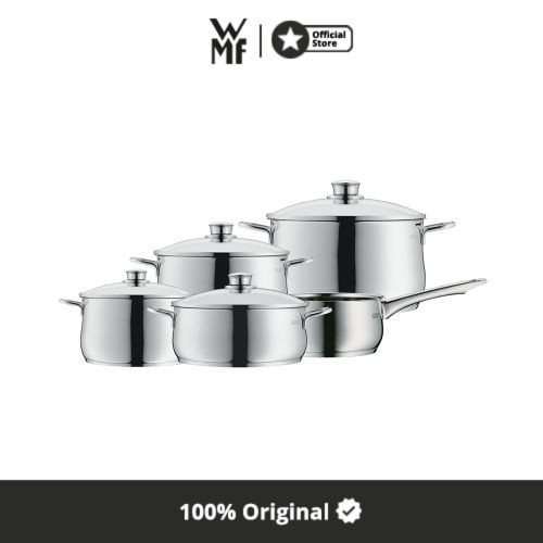 DISKON TERAKHIR - WMF Set Panci 5 Pcs Diadem Set Casserole & Saucepan
