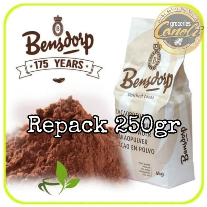 coklat bubuk bensdrop 250 gr 500 gr 1000 gr repack chocolate powder - 250GR