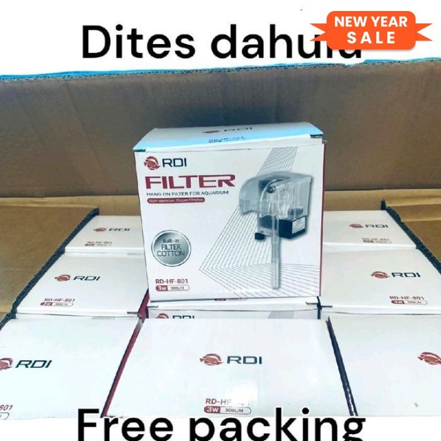 Filter gantung Rdi hf 801 / filter gantung aquarium / filter gantung / filter aquarium