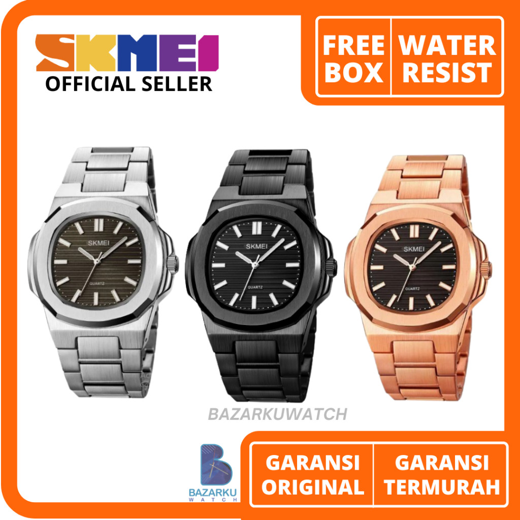 BEST Jam Tangan Pria Skmei 1794 Jam Skmei Jam Tangan Skmei Jam Tangan Rantai Skmei Jam Tangan Rantai