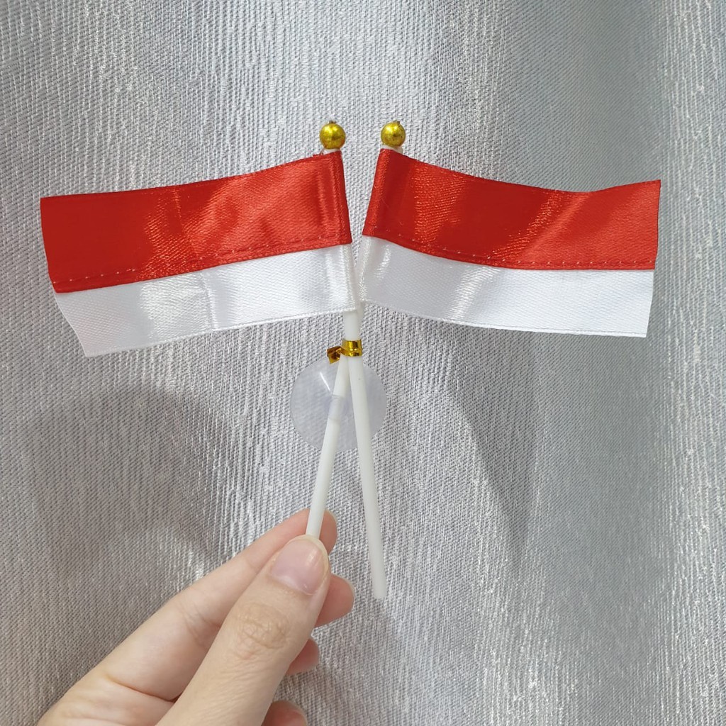 CP - Bendera Tempel Hiasan Merah Putih 17 Agustus Mini