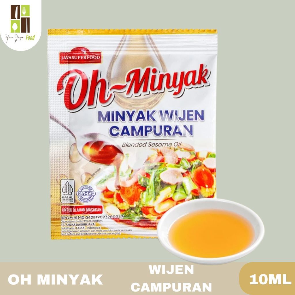 Oh Minyak Wijen Campuran 10ml - 1 PCS / Blended Sesame Oil / Minyak Wijen Sachet