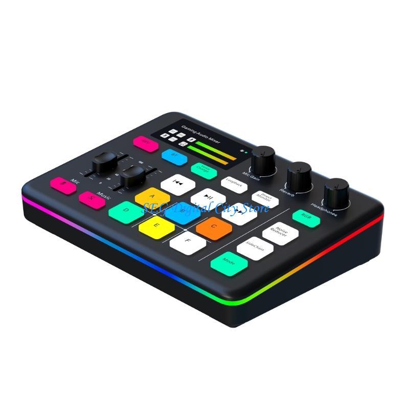 U75B Sound Card Professional Bluetoothcompatible Stuo Record For Phone PC Sound