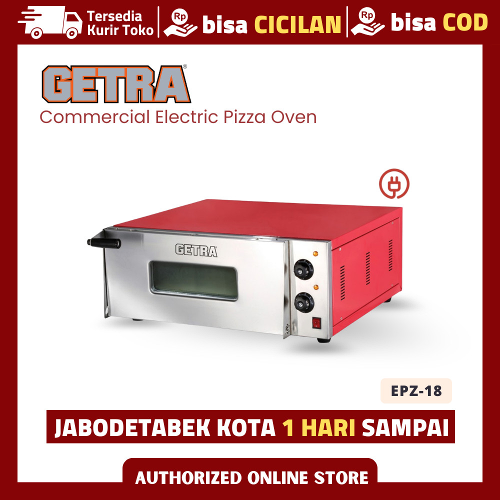 Oven Commercial Electric Pizza Getra EPZ-18 Oven Listrik Pizza Garansi Resmi