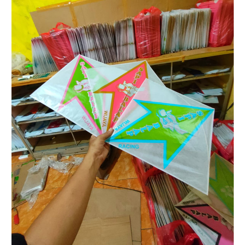 TERLARIS layangan aduan sukhoi super SAPI BALAP bambu petung spesial buat turnamen ll-44