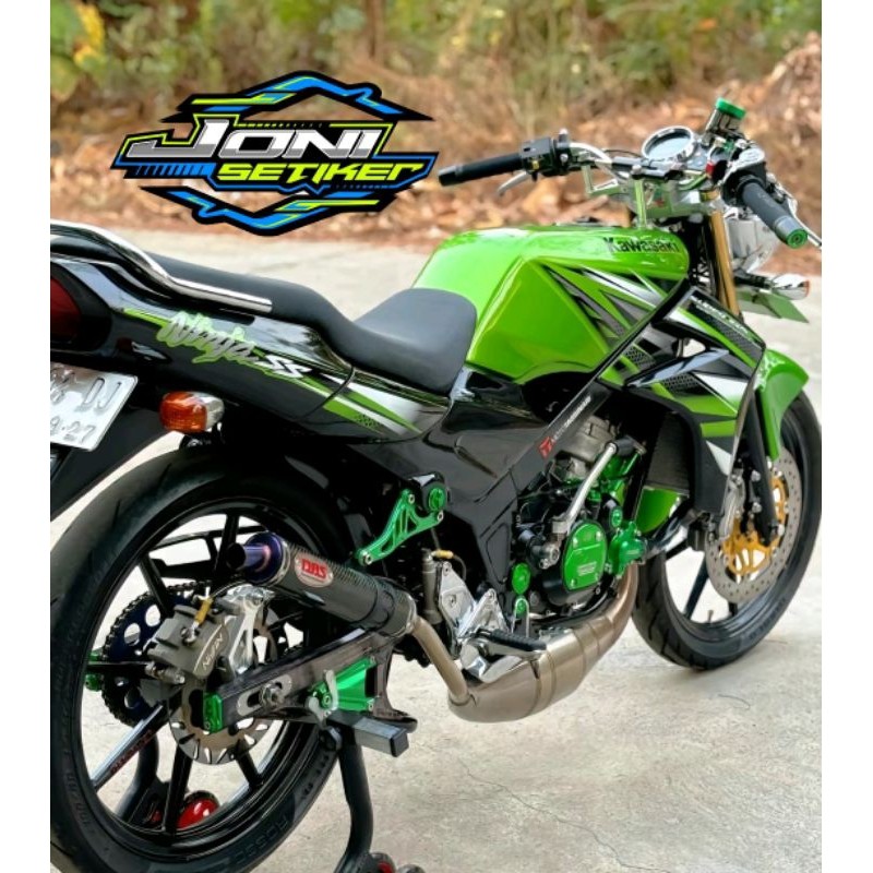 COD Stiker Striping ORI Kawasaki Ninja ss 2013 Hijau ninja ss hijau