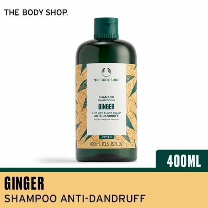 THE BODY SHOP GINGER ANTI-DANDRUFF SHAMPOO 400ML