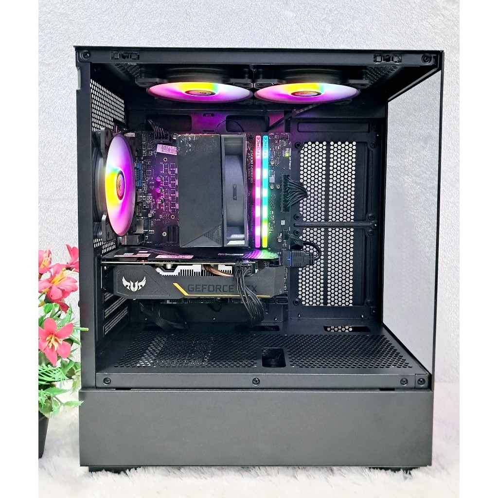 Gaming PC i3 12100F GTX 1660 Super 6GB DDR6 16GB DDR4 SSD NVMe PES PUBG Genshin GTA