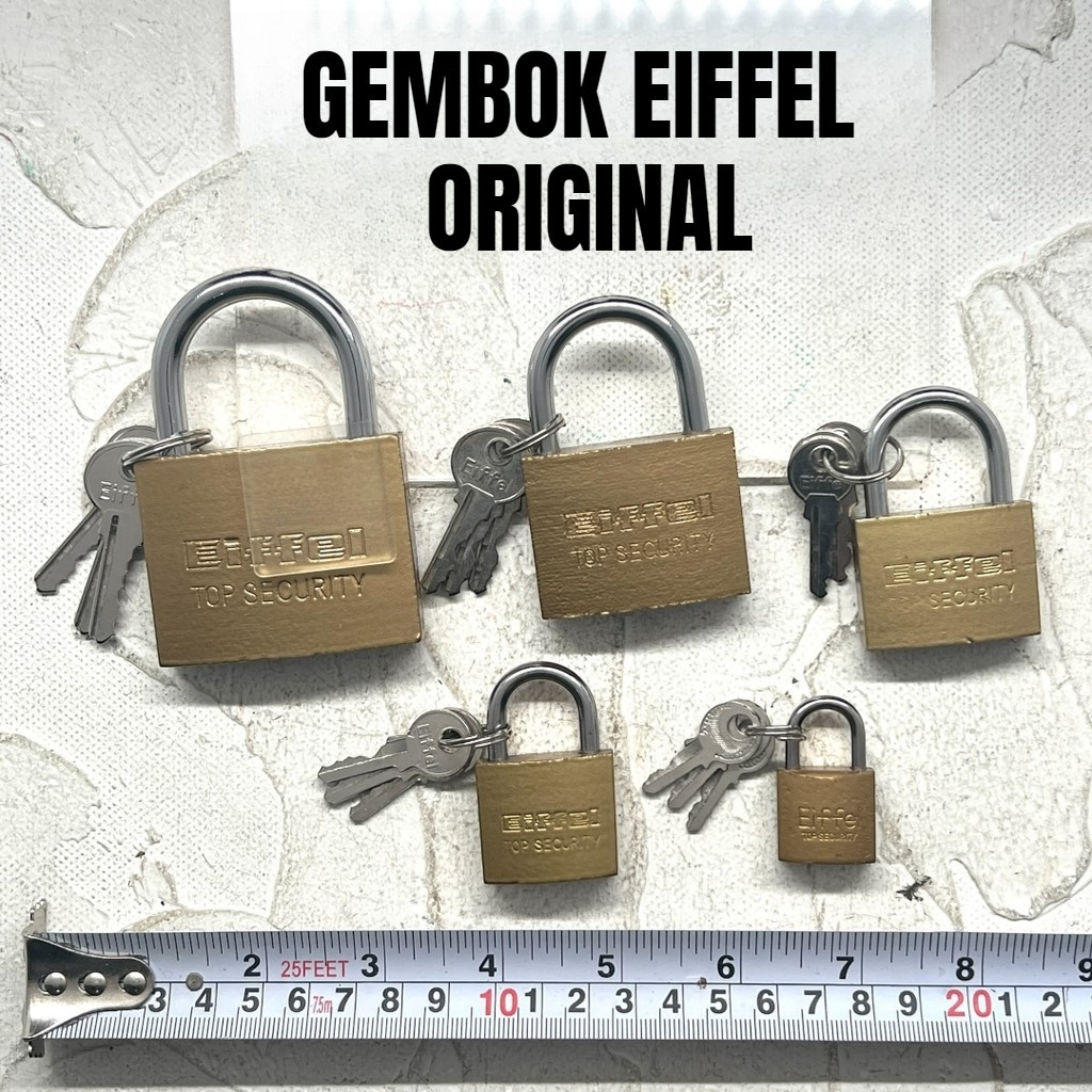 EIFFEL Gembok pintu pagar rumah cat 20 30 40 50 60 mm