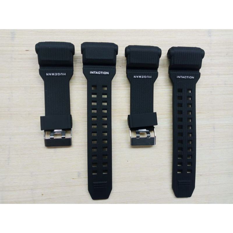 Strap Tali Jam G shock HUGMAN GS3277 Tali Jam Tangan g shock GS-3277 GS3277 Rubber Strap Hitam