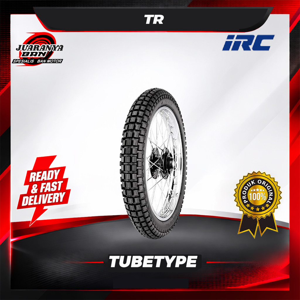 Ban motor matic IRC TR ukuran 80 90 14 Tubetype Untuk motor beat mio vario 125