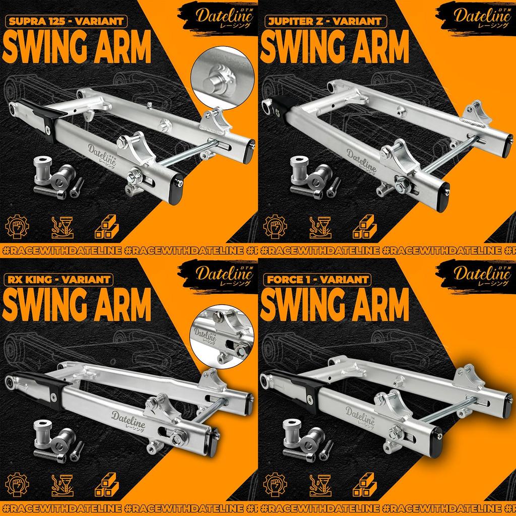 DATELINE - Swing Arm Universal Motor Fiz R F1ZR Force One Vega Crypton Jupiter Supra 110 125 RX King