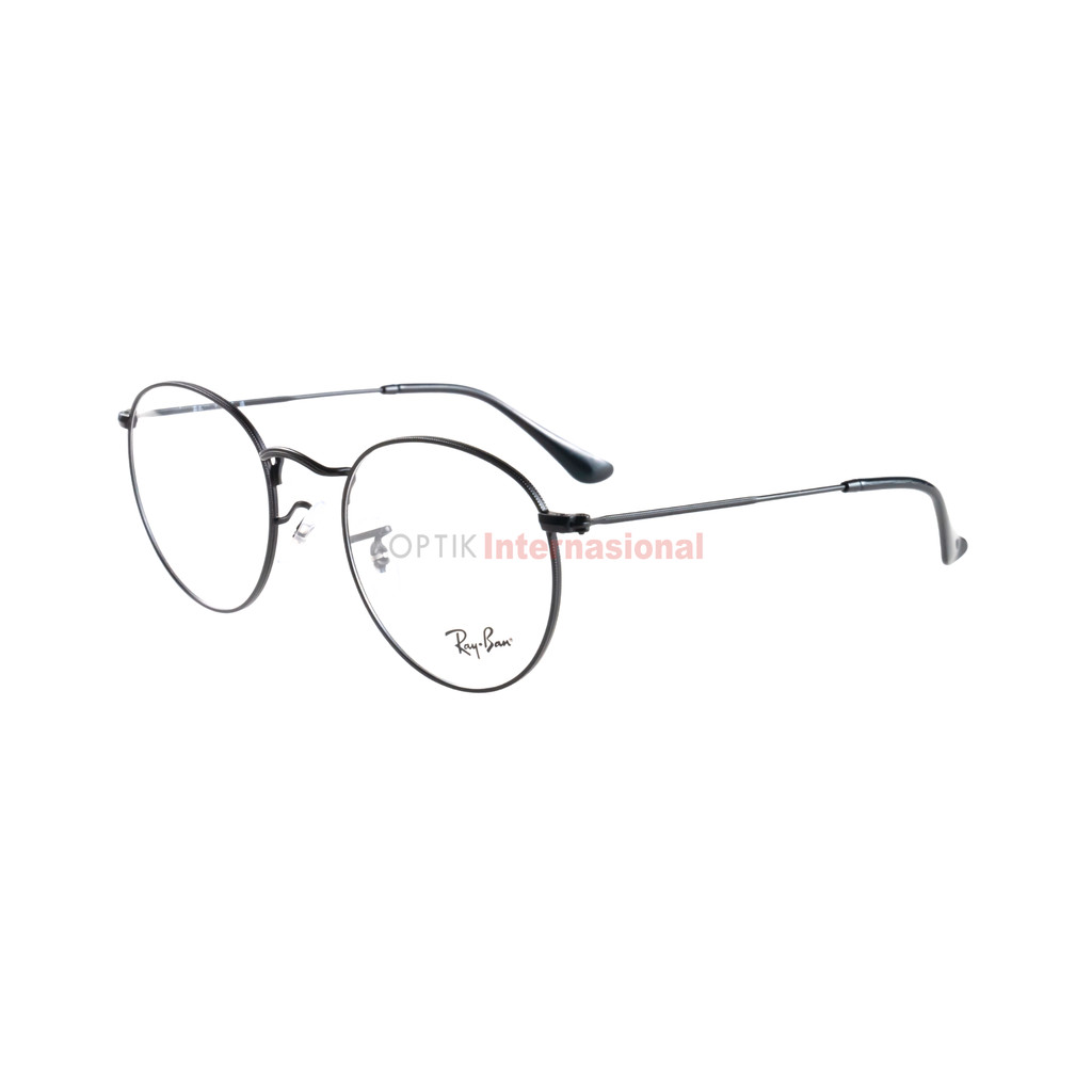 RAYBAN RB3447V C2620 Kacamata Matte Gun Original Frame Round Metal Unisex
