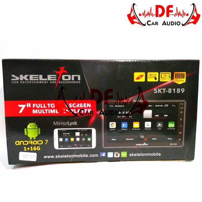 Headunit Android Skeleton 7inch SKT-8189 Universal Android 7inch