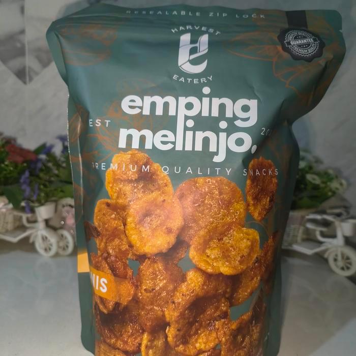 Emping Melinjo Harvest Eatery Manis(TIDAK PEDAS) 500g