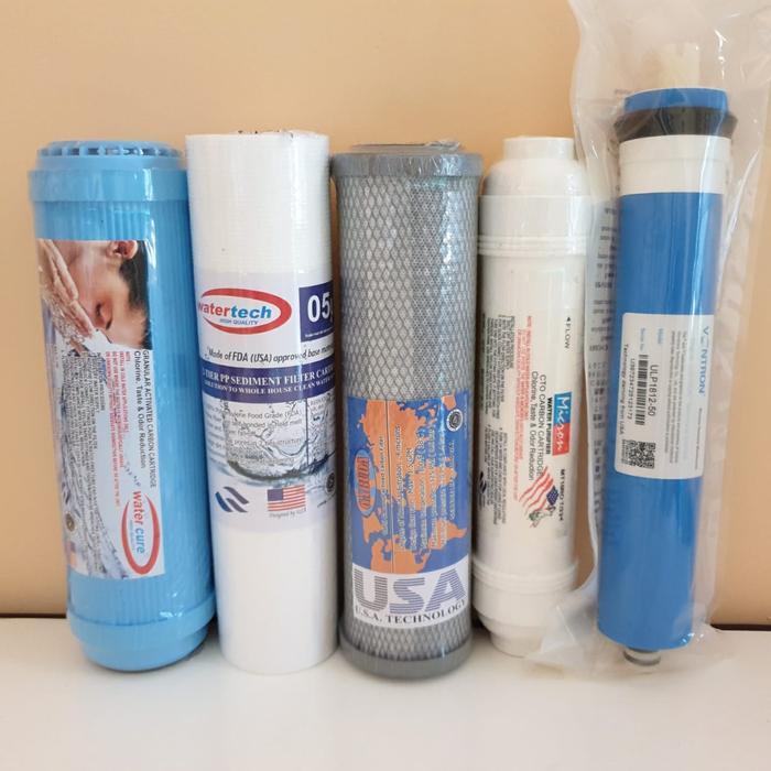 PAKET FILTER AIR / FILTER RO 5 TAHAP