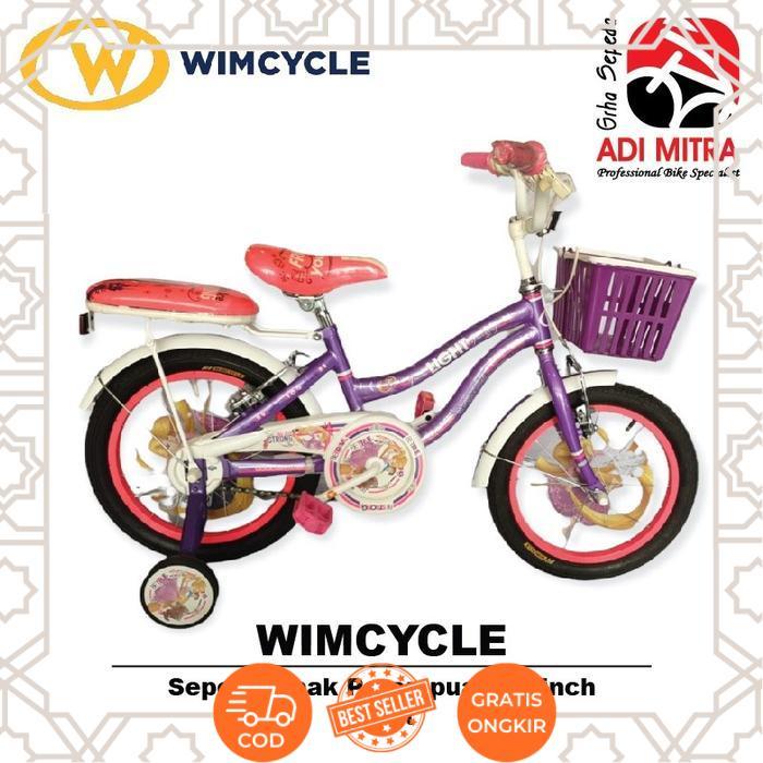 Wimcycle Sepeda Anak 16 Inch - LIGHT -Eclips