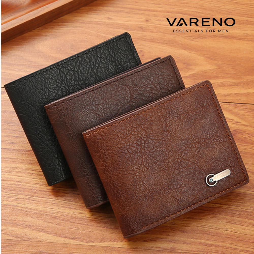 Vareno Regent Wallet - Dompet Kulit Dompet pria premium dompet kecil dompet cowok keren dompet cowo 