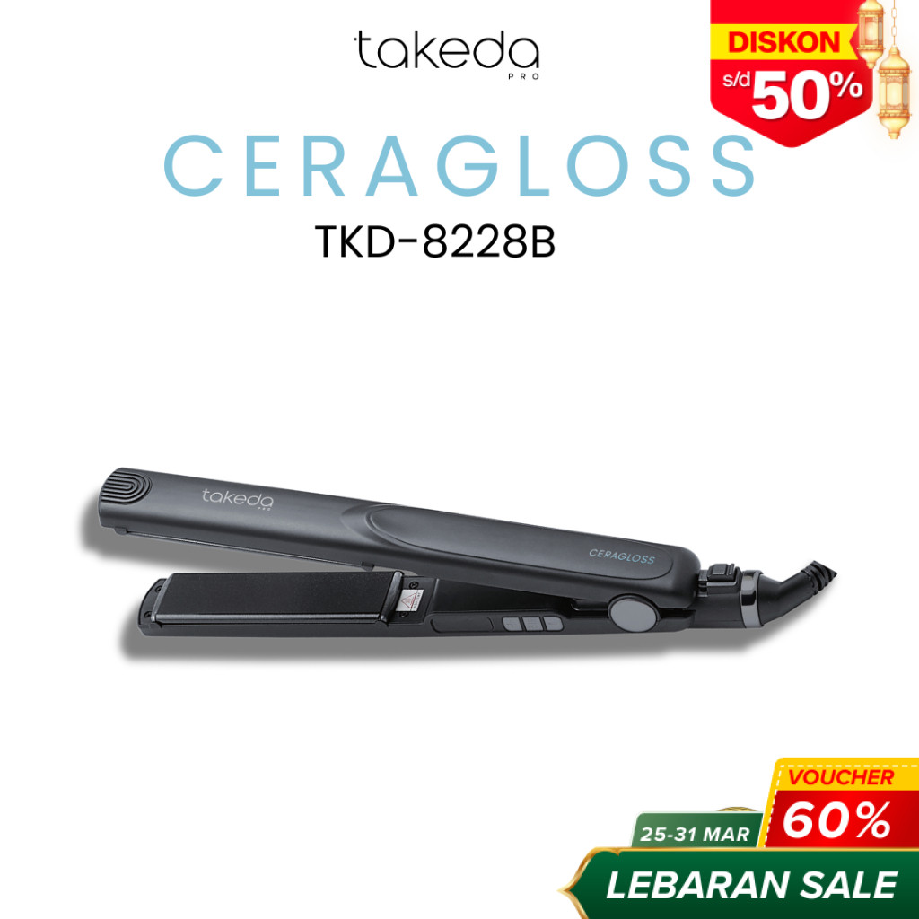 TakedaPro TKD-8228 Catok Smoothing Ceragloss