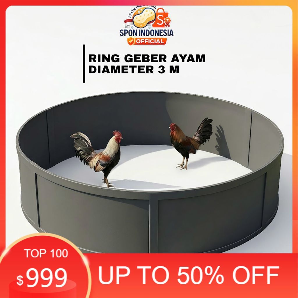 Spon Indonesia Official | Keber ayam, Geber ayam, arena ayam aduan 20mm bahan spon Eva bergaris  (3M