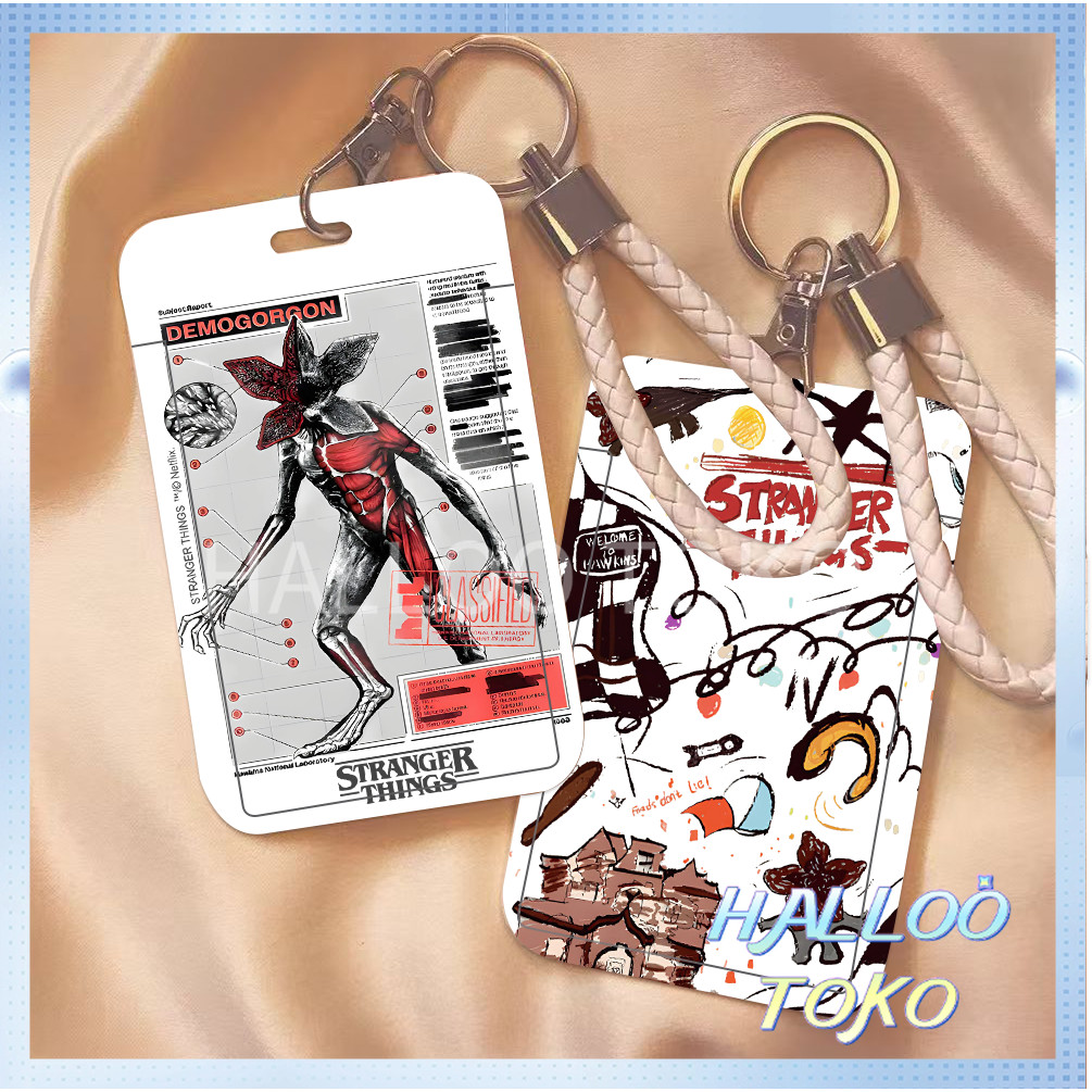ID CARD HOLDER MOTIF KAWAII TEMPAT KARTU PHOTOCARD PHOTO CARD--Stranger Things