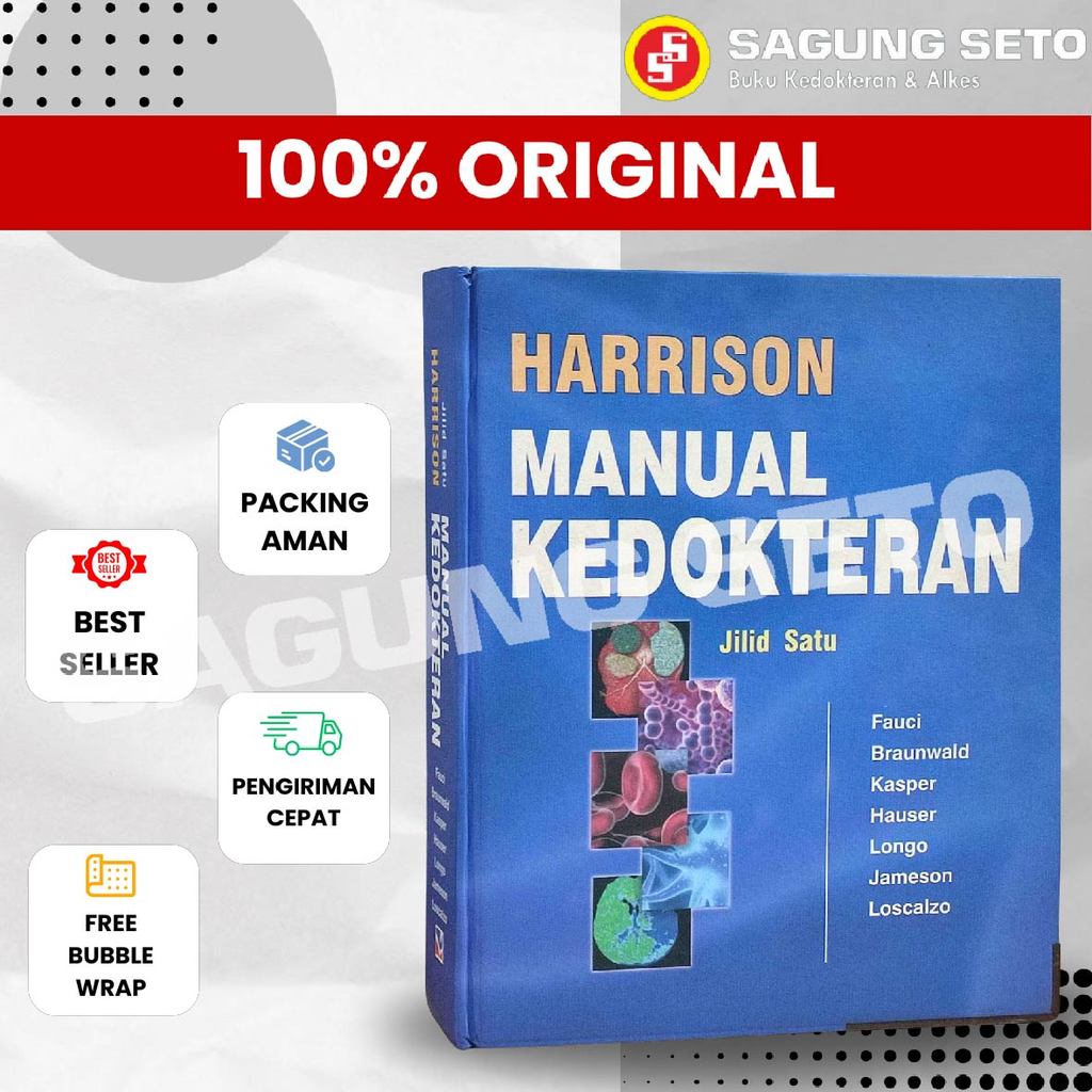 BUKU HARRISON MANUAL KEDOKTERAN JILID 1 EDISI 17