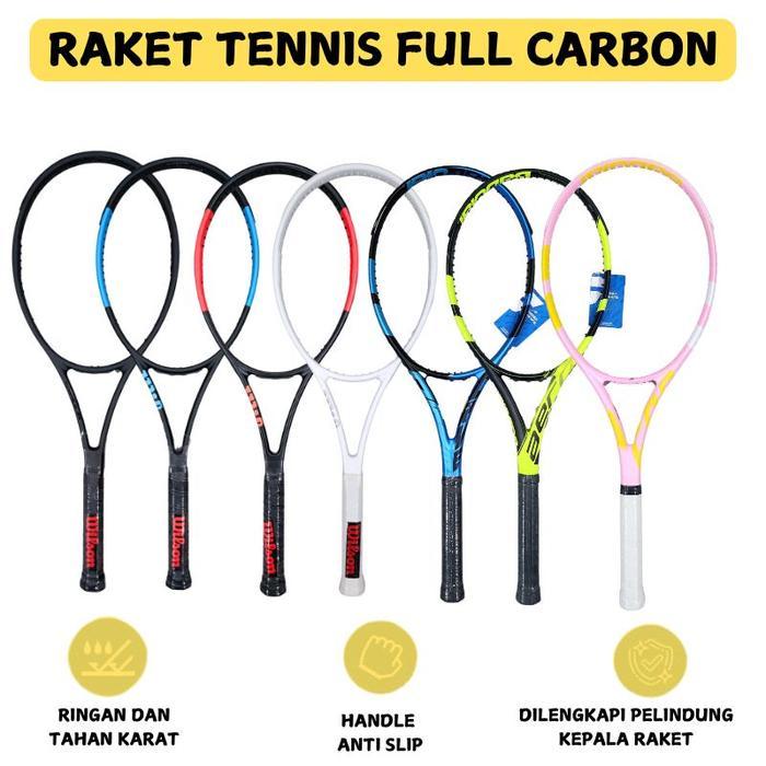 Raket Tennis tenis dewasa import kualitas premium free tas - Babolat