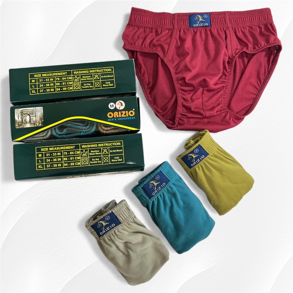 Celana Dalam Pria Merk Orizio | CD Pria Katun