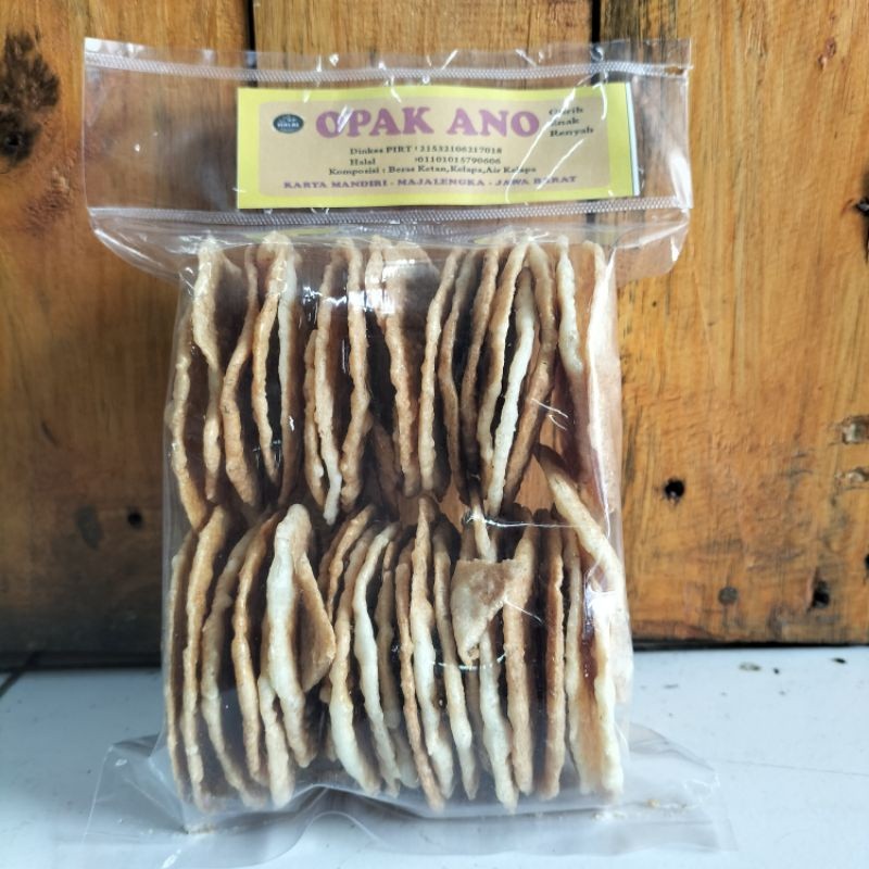 PROMO Opak Ketan Ano Tipis Kecil Khas Majalengka