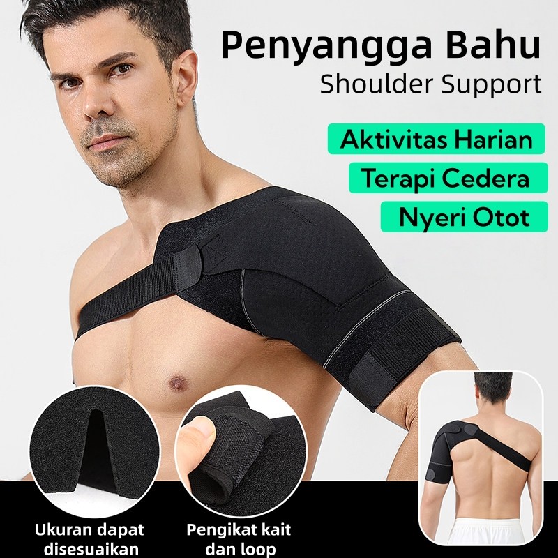 Penyangga Bahu Yang Dapat Disesuaikan Shoulder Support Penyangga Bahu Cidera Pelindung Bahu