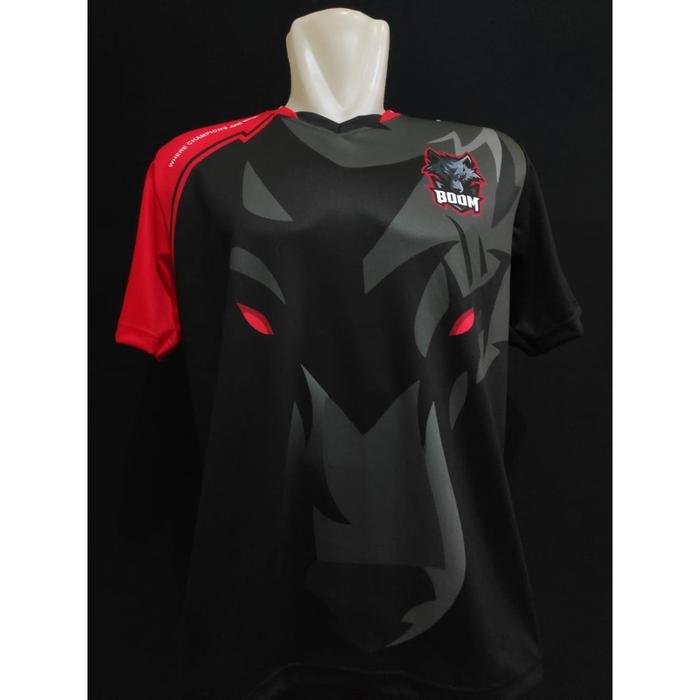 Baju Kaos Jersey Gaming BOOM ID 2019 DOTA2,Mobile Legends,VG,CS-GO - XS
