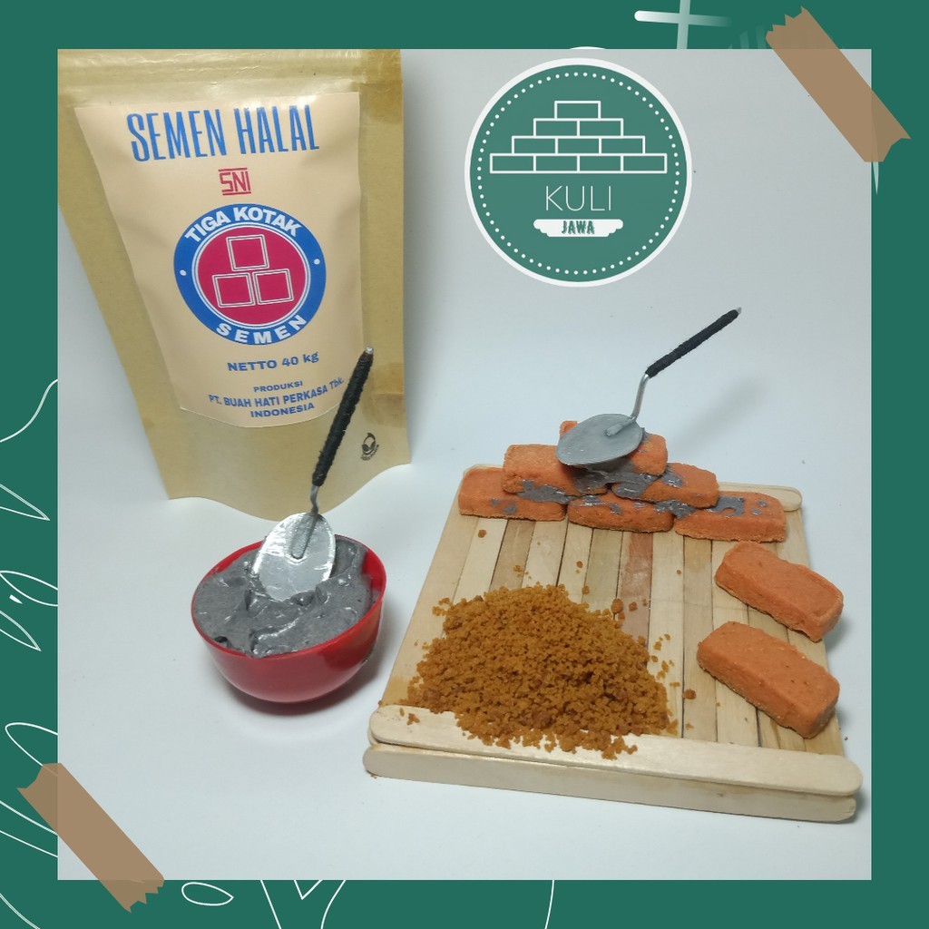 Cemilan Kue kering Bata cap 3 kotak | Hampers Kue Lebaran cemilan unik murah lezat